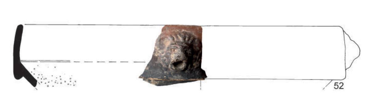 Lion head spout
