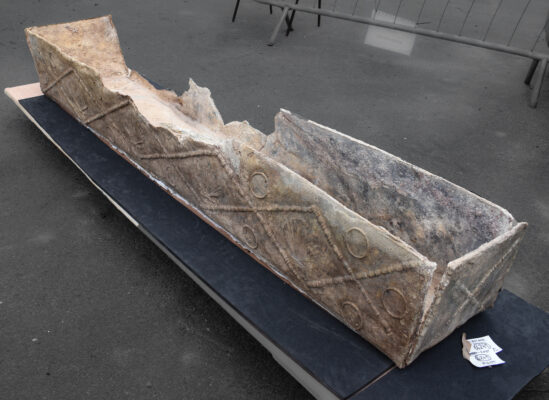 Image showing the coffin post conservation